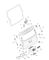 Jeep Renegade Door Lock Switch Diagram - 68247423AA
