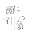 2010 Dodge Viper Brake Pad Diagram - 5093307AA