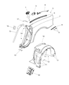 2016 Dodge Viper Wheelhouse Diagram - 68138277AG