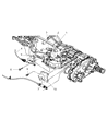 Jeep Wrangler Shift Cable Diagram - 52060462AD