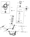 2020 Jeep Grand Cherokee Shock Absorber Diagram - 68298930AA