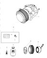 Ram A/C Compressor Diagram - RL111049AE