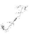Jeep Tail Pipe Diagram - 68109909AD
