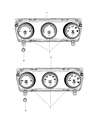 Dodge Caliber A/C Switch Diagram - 55111278AD