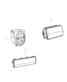 2014 Chrysler 300 Air Bag Diagram - 1RV70DX9AB