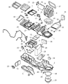 Chrysler Aspen Blend Door Actuator Diagram - 4885206AB