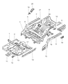 2004 Chrysler Sebring Exhaust Hanger Diagram - MB959186