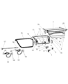 Dodge Dart Trunk Lid Latch Diagram - 68145913AC