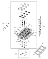 Ram Cylinder Head Diagram - 68292424AA