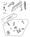 Chrysler Fender Diagram - 5074403AC