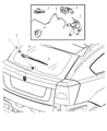 Jeep Compass Windshield Wiper Diagram - 5183275AA