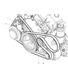 Dodge Intrepid Drive Belt Diagram - 4573013AB