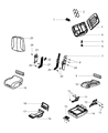 Ram 3500 Seat Cushion Diagram - 1QA29BD3AA