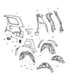 Dodge Door Lock Actuator Diagram - 68148795AE