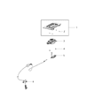 Chrysler 300 Automatic Transmission Shift Levers Diagram - 56054498AH