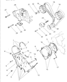 Chrysler Voyager Timing Cover Diagram - MD332316