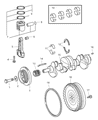 Chrysler PT Cruiser Engine Mount Diagram - 5073999AA