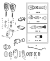 Jeep Ignition Lock Assembly Diagram - 5179511AA