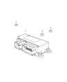 Jeep Air Bag Control Module Diagram - 68492120AA
