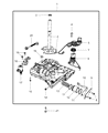 Chrysler PT Cruiser Valve Body Diagram - 68051192AA