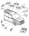 Dodge Magnum Tail Light Diagram - 4685928AA