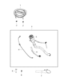 Dodge Viper Fuel Door Diagram - 68110793AA