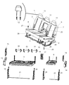 2011 Ram 2500 Armrest Diagram - 5LQ91GTVAA