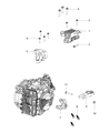Jeep Cherokee Transmission Mount Diagram - 68313508AB