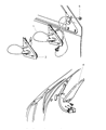 2000 Chrysler Sebring Car Mirror Diagram - 4724247AB
