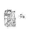 2009 Chrysler Town & Country Fuel Filler Neck Diagram - 4880680AI