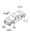 Dodge Magnum ABS Control Module Diagram - 5134114AA