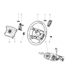 1999 Dodge Ram Van Clock Spring Diagram - 5010213AB