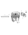 Chrysler Air Filter Box Diagram - 4809877AC