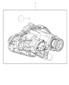 Dodge Durango Transfer Case Diagram - 68498857AA