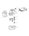 Dodge Sprinter 3500 ABS Control Module Diagram - 5127536AA
