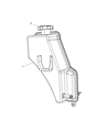 Jeep Commander Power Steering Reservoir Diagram - 52124317AB