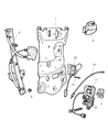 Dodge Ram Wagon Window Regulator Diagram - 5278397AA