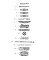 Jeep Cherokee Emblem Diagram - 68343199AA