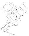 Dodge Challenger Power Steering Hose Diagram - 68217585AA