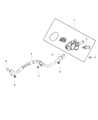 Dodge Dart Thermostat Diagram - 4892642AD