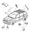 Jeep Occupant Detection Sensor Diagram - 56054211AB