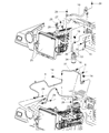 Jeep A/C Service Cap Diagram - 4882335