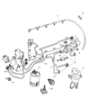 2002 Dodge Sprinter 2500 Fuel Filler Neck Diagram - 5104002AA