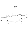 Ram 3500 Parking Assist Distance Sensor Diagram - 68204477AD