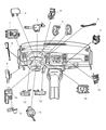 Dodge Ram Wagon Clock Spring Diagram - 56045403AD