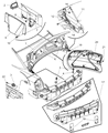 Chrysler Trunk Lid Latch Diagram - 55113395AA