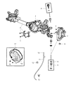 Ram Differential Cover Diagram - 68065443AB