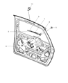 Chrysler Windshield Wiper Diagram - WB000014AE