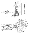 Jeep Wrangler Control Arm Diagram - 52059622AB