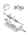 Chrysler PT Cruiser Rack And Pinion Diagram - 5272722AG